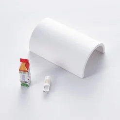 væglampe Colja, rund, højde 16 cm, gips, hvid^Lindby Discount