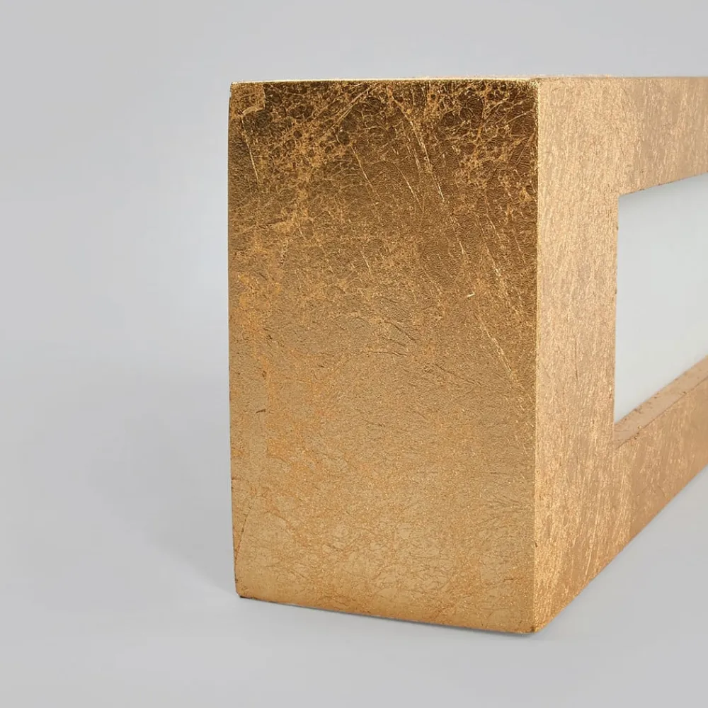 Lindby Væglamper|Væglamper>væglampe Emina, guld, gips, 36 cm, E14