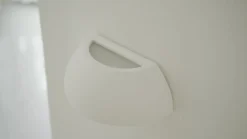 væglampe Felia, hvid, gips, 24 cm, E14^Lindby Discount