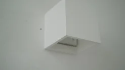 Lindby væglampe Freja, hvid, gips, G9