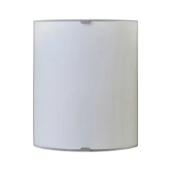 Lindby væglampe Phil, hvid, glas, højde 21 cm, sæt med 3 stk