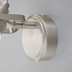 væglampe til badeværelset Kara, 21 cm høj, glas, IP44, G9^Lindby Outlet