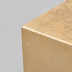 Lindby væglampe Yade, 11 cm, guldfarvet, gips, G9