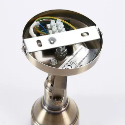 Lindby vægspot Perseas, antik messing, metal, 16 cm, GU10