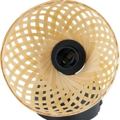 Youstin loftspot, Ø 12,5 cm, bambus, E14^Lindby
