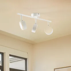 Lindby -spot Jyla, hvid, 2.700 K, 3-lys, GX53