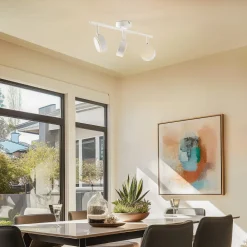 Lindby -spot Jyla, hvid, 2.700 K, 3-lys, GX53