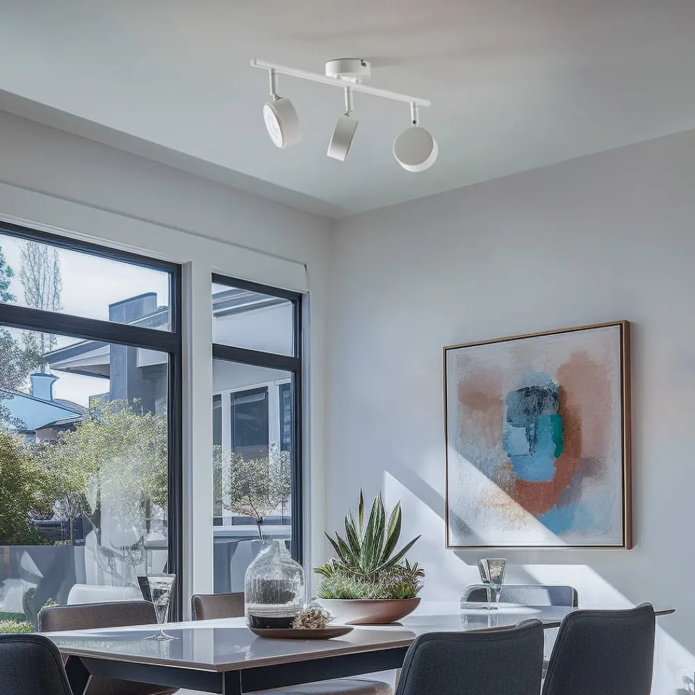 Lindby -spot Jyla, hvid, 2.700 K, 3-lys, GX53