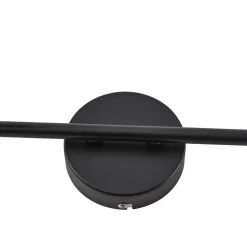 -spotlight Jyla, sort, linse, 4.200 K, 6-lys, GX53^Lindby Outlet