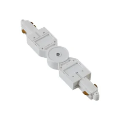 Lindby Skinnesystem>-stik Linaro, hvid, justerbar, 1-faset