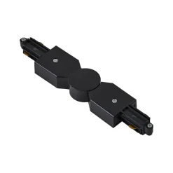 Lindby -stik Linaro, sort, justerbar, 1-faset