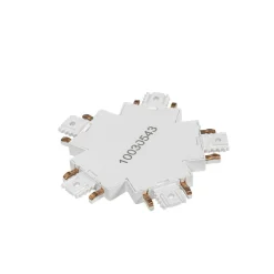 -stik Lumaro, 5-vejs, hvid, plast^Lindby Online