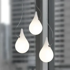 next Pendellamper>LIQUID LIGHT Hængelampe DROP-2 XS, 3 lyskilder