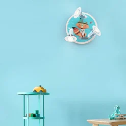 Børn Elobra Loftlamper>Little Indians loftlampe, ræven Filip, turkis