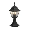 Trio Lighting Terrassebelysning|Sokkellamper>Livenza base light, sort, højde 39 cm, aluminium, IP44
