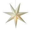 Markslöjd Julepynt|Julestjerner>Livlig dekorativ stjerne, hængende, grå, Ø 45 cm