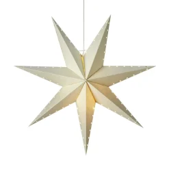 Markslöjd Julepynt|Julestjerner>Livlig dekorativ stjerne, hængende, grå, Ø 45 cm