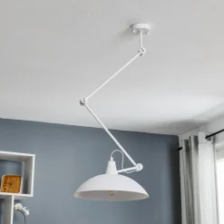 ALDEX Loftlampe 808 justerbar 1 lyskilde hvid