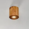 Loftlampe Ara som cylinder af træ^SOLLUX LIGHTING Hot