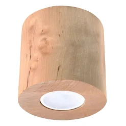 Loftlampe Ara som cylinder af træ^SOLLUX LIGHTING Hot