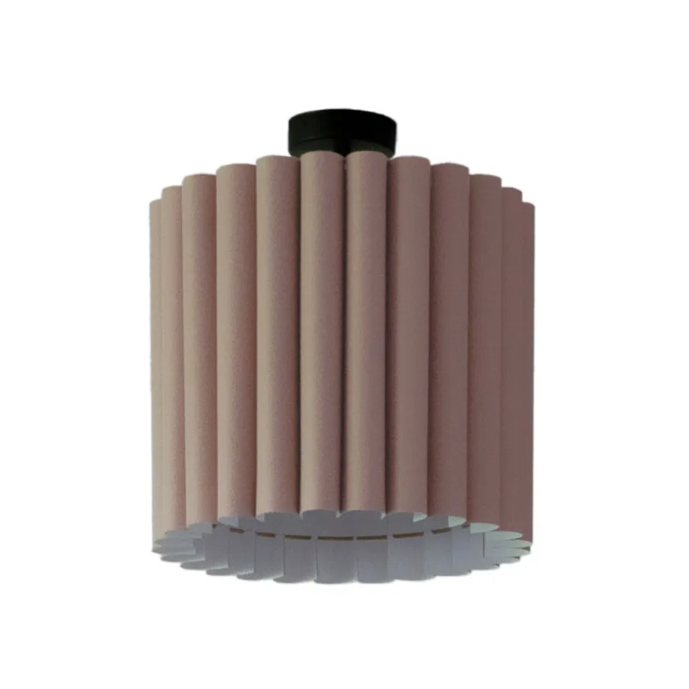 Duolla Loftlampe Aria, capucino, mikrofiber, E27