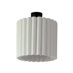 Loftlampe Aria, hvid, mikrofiber, E27^Duolla Clearance