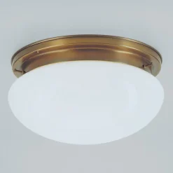 Loftlampe Arian i messing, 30 cm^Berliner Messinglampen Hot