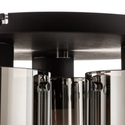 Loftlampe Beth med røgglas, 3 lyskilder^Brilliant Online