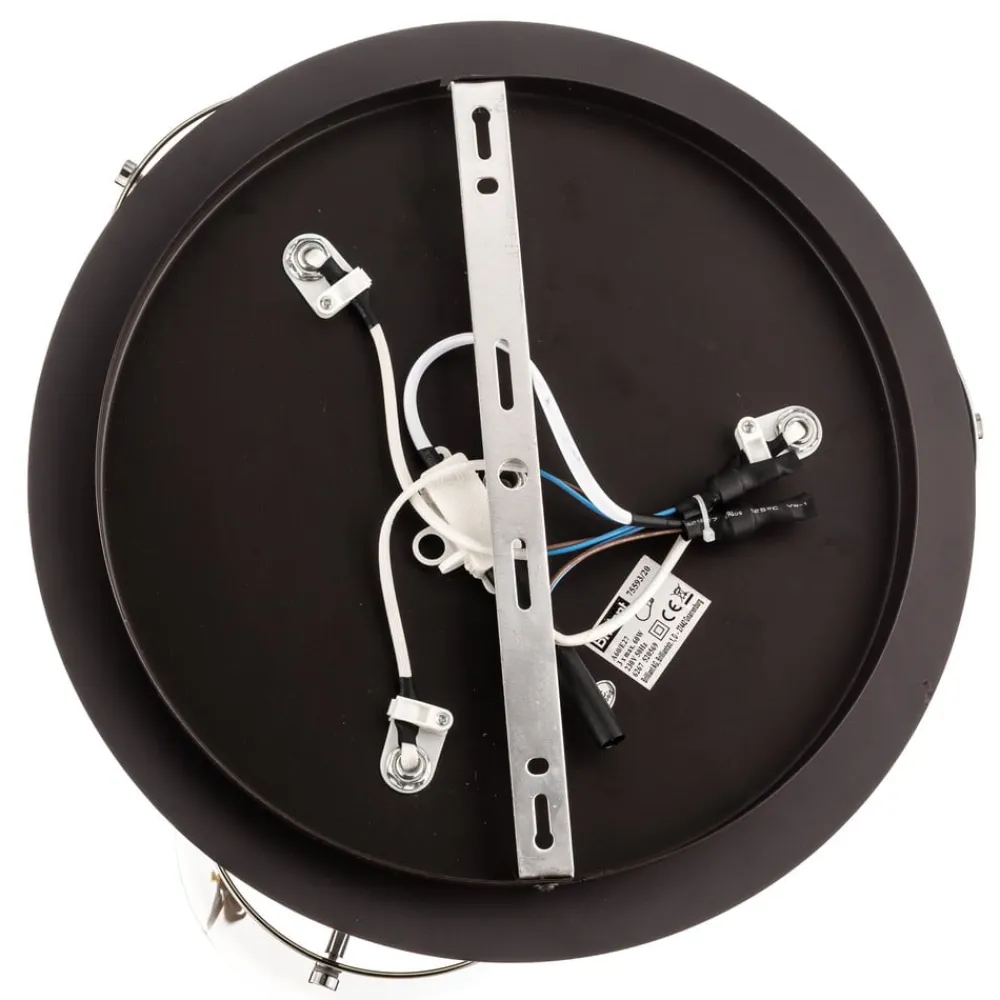 Loftlampe Beth med røgglas, 3 lyskilder^Brilliant Online