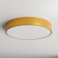 Loftlampe Cleo, Ø 50 cm, IP54, guldfarvet, metal, E27^TEMAR LIGHTING Best