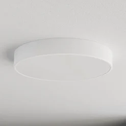 TEMAR LIGHTING Loftlampe Cleo, Ø 50 cm, IP54, hvid, metal, E27