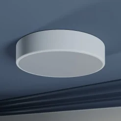 TEMAR LIGHTING Loftlampe Cleo, Ø 40 cm, IP20, hvid, metal, E27