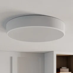 TEMAR LIGHTING Gang|Loftlamper>Loftlampe Cleo, Ø 50 cm, IP20, hvid, metal, E27