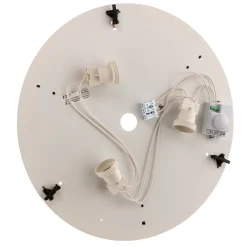 Loftlampe Cleo 400, grå, sensor, IP20, Ø 40 cm, metal^TEMAR LIGHTING Clearance