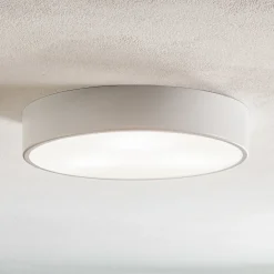 TEMAR LIGHTING Loftlamper|Loftlamper>Loftlampe Cleo 400, hvid, sensor, IP20, Ø 40 cm, metal