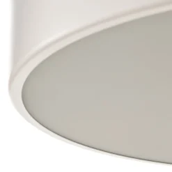 TEMAR LIGHTING Loftlampe Cleo 500, hvid, sensor, IP20, Ø 50 cm, metal
