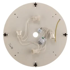 TEMAR LIGHTING Loftlampe Cleo 500, hvid, sensor, IP20, Ø 50 cm, metal