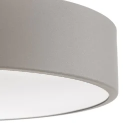 TEMAR LIGHTING Loftlampe Cleo 400, IP54, Ø 40 cm grå