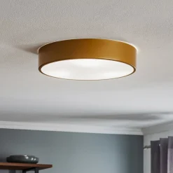 Loftlampe Cleo 400, IP54, Ø 40 cm guld^TEMAR LIGHTING Clearance