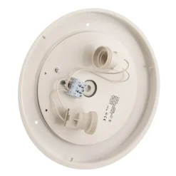 TEMAR LIGHTING Loftlampe Cleo 300, IP54, Ø 30 cm hvid