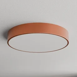 TEMAR LIGHTING Loftlampe Cleo 500, kobber, sensor, IP54, Ø 50 cm, metal