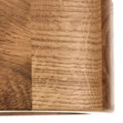 TEMAR LIGHTING Loftlampe Cleo DR275, IP54, Ø 27,5 cm, egetræ, E27