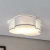 Børn TK Lighting Loftlampe Cloud, blå, 63 cm lang, tekstil, sky, E27
