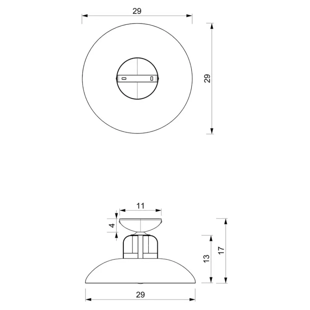 Loftlampe Felix, hvid/guld^Eko-Light Discount