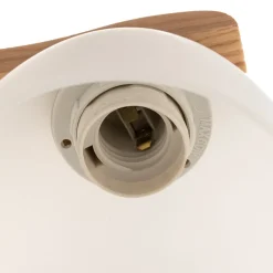 Lamkur Loftlampe Haro, eg/hvid 3 lyskilder