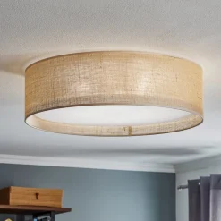 TK Lighting Loftlampe Juta, Ø 60 cm