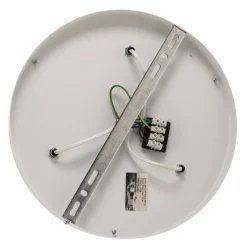 Loftlampe Leano beige rund af rattan^Eko-Light