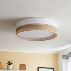 TK Lighting Loftlampe Linobianco, Ø 60 cm