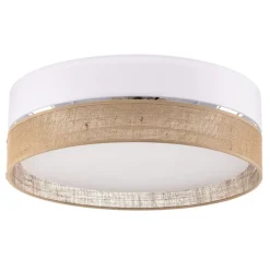 TK Lighting Loftlampe Linobianco, Ø 45 cm