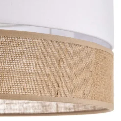 TK Lighting Loftlampe Linobianco, Ø 45 cm